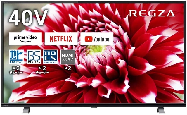 東芝  40V型ハイビジョン液晶テレビ  REGZA 40V34 [40インチ]　