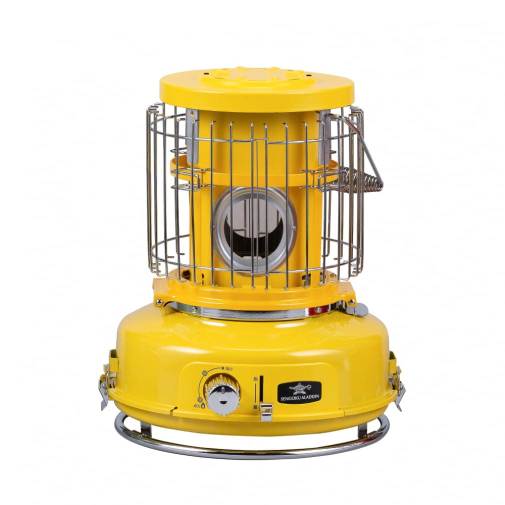 SAG-BF02A-Y　●Aladdin（アラジン）ポータブルガスストーブ [イエロー]　SAG-BF02A(Y) /カセットガス専用