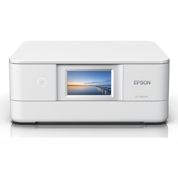 EPSON　カラリオ EP-885AW  [ホワイト]　 A4カラーインクジェット複合機 　送料無料！（沖縄・離島除く）