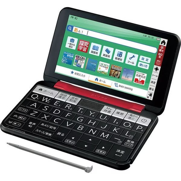 PW-H2-R　●シャープ 電子辞書 高校生モデル Brain （PW-H2）［レッド系］