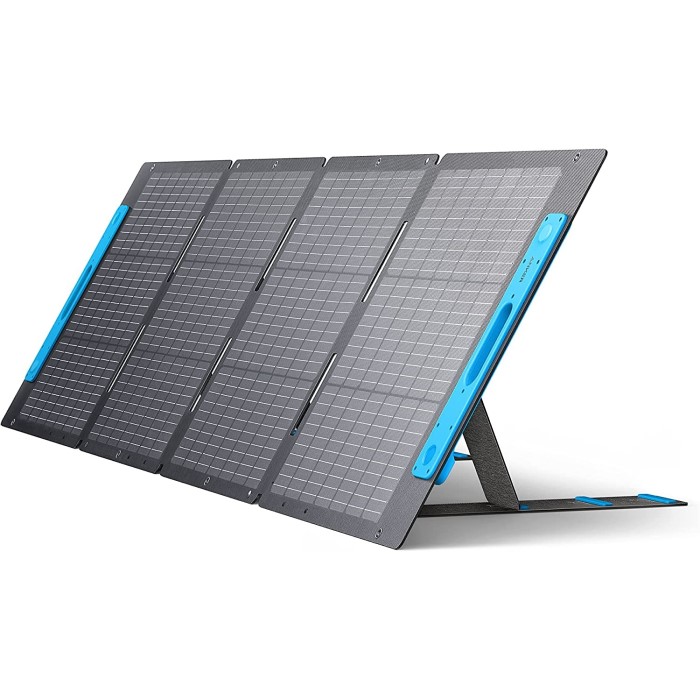 【東証上場の安心企業】●Anker 531 Solar Panel (200W)【ソーラーパネル / IP67対応 / 折り畳み式】Anker 767 Portable Power Station専用 【送料無料!（北海道、沖縄・離島配送不可）/取寄品】