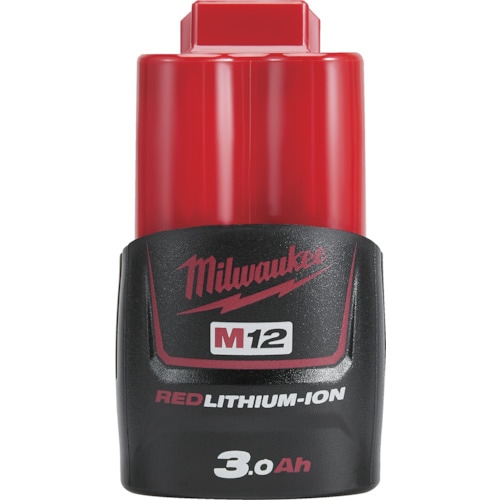 【東証上場の安心企業】M12B3JP ●ミルウォーキー M12 3.0AHバッテリー 【送料無料!(沖縄・離島配送不可)】