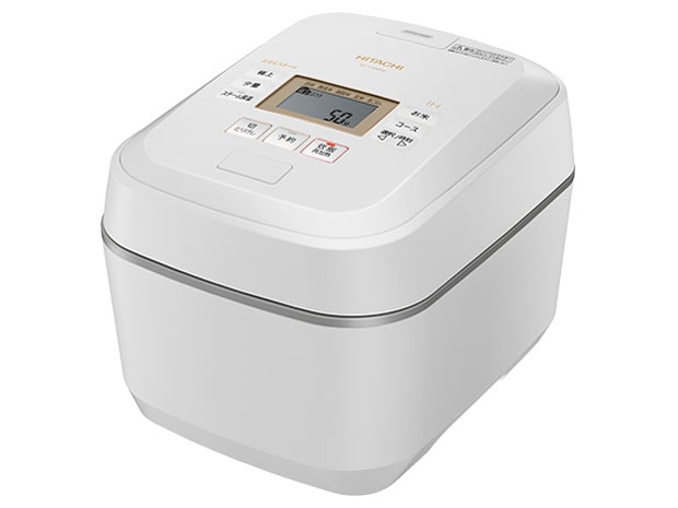 日立 圧力&スチームIHジャー炊飯器  沸騰鉄釜 ふっくら御膳 RZ-V100FM(W) [フロストホワイト]