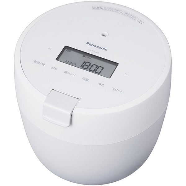 【東証上場の安心企業】【新品・在庫あり★】SR-NB102-W　●パナソニック 圧力IHジャー炊飯器　5合炊き［ホワイト］（SR-NB102）【送料無料（沖縄・離島配送不可）】