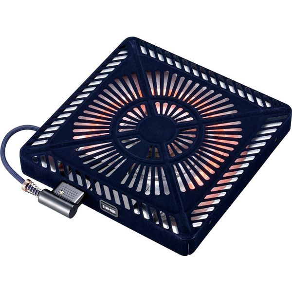 ■METRO　メトロ電気工業　こたつ用取替えヒーター 　ファン付き薄型　MSU-601E-DKB