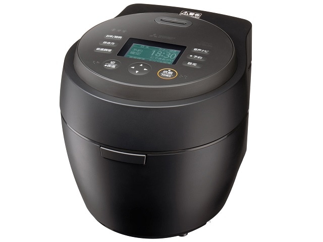 三菱 IHジャー炊飯器（5.5合炊き） 本炭釜 紬 NJ-BW10G-B [炭漆黒]