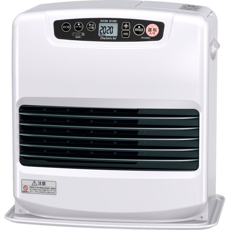 ■ダイニチ工業 DAINICHI　家庭用石油ファンヒーター　NC TYPE［ムーンホワイト］FW-4224NC-W