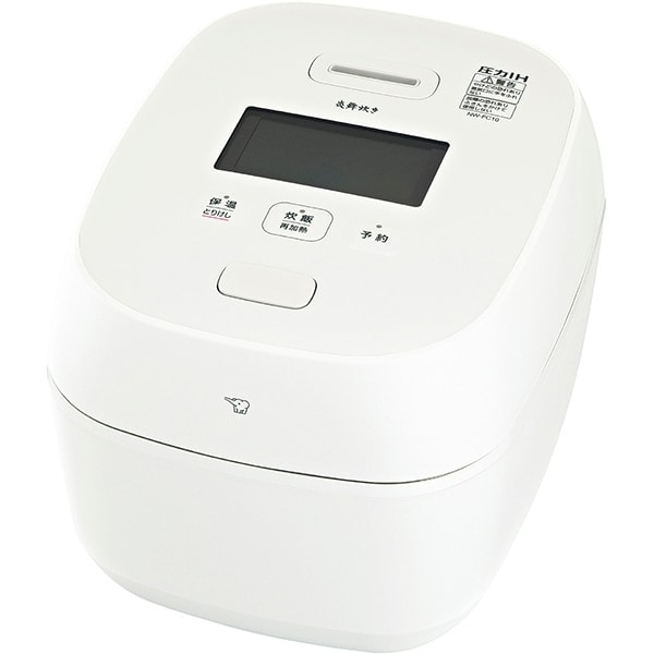 NW-FC10-WZ　●象印 圧力IH炊飯ジャー 炎舞炊き 5.5合炊き[絹白] （NW-FC10）