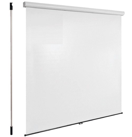 【東証上場の安心企業】IZUMI/泉 IS-S100F IS-S ウルトラHD対応スプリングロール式天吊りスクリーン 100型【送料無料!（沖縄・離島配送不可）/取寄品/代引不可】