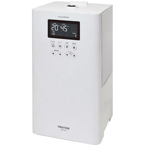 ■TEKNOS（テクノス）ハイブリット加湿器 4L［ホワイト］ JHI-412