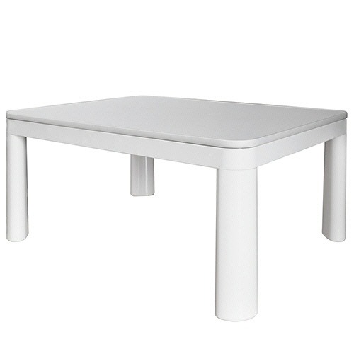 ■TEKNOS（テクノス） カジュアルこたつ(長方形)［ホワイト］EKA-680AW