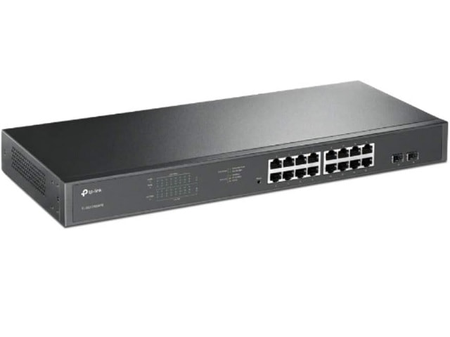 TP-Link ティーピーリンク  JetStream 16ポート ギガビット イージースマート PoE/PoE+ スイッチ TL-SG1218MPE