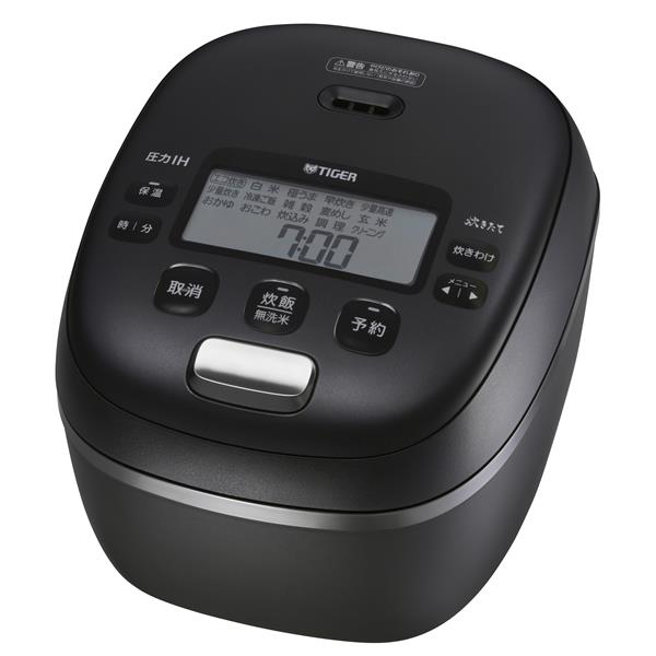 【東証上場の安心企業】【新品・在庫あり★】 JRI-A100-KM ●タイガー魔法瓶 圧力IHジャー炊飯器〈炊きたて〉ご泡火炊き(5.5合炊き)[マットブラック](JRI-A100)【送料無料（沖縄、離島除く）】　