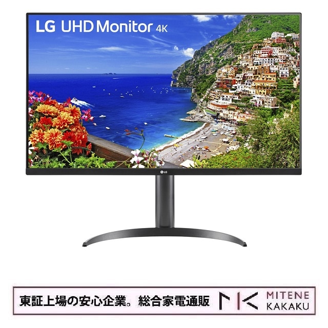 LGエレクトロニクス 31.5型 4K液晶ディスプレイ 32UR550K-B