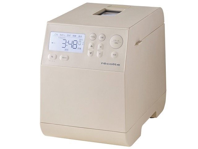 recolte コンパクトベーカリー RBK-1 [クリームホワイト]　全自動 1斤 