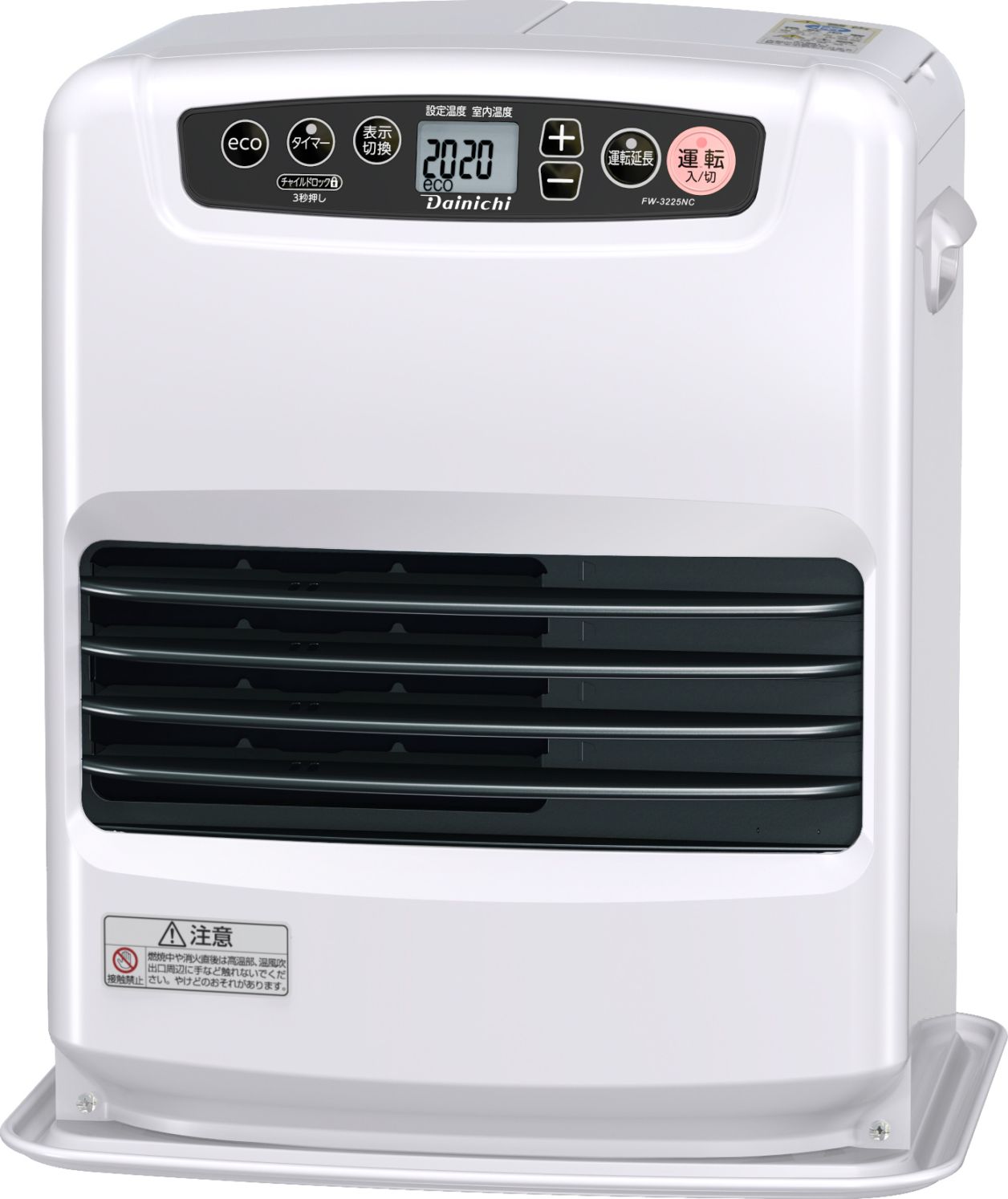 ■ダイニチ工業 DAINICHI　家庭用石油ファンヒーター　NC TYPE［ムーンホワイト］FW-3225NC-W
