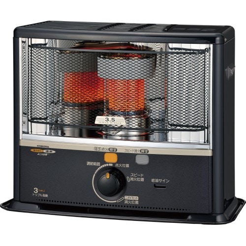 ■CORONA（コロナ） 石油ストーブ　SXシリーズ［ダークグレー］SX-E3525WY-HD