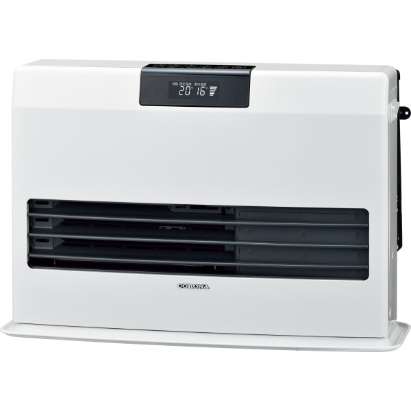 ■CORONA（コロナ）寒冷地用大型ストーブ　FF温風タイプ WGシリーズ［ナチュラルホワイト］FF-WG52SK-W