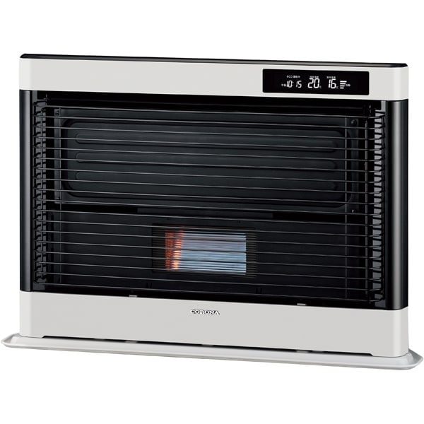 ■CORONA（コロナ） 寒冷地用大型ストーブ アグレシオ　FF式輻射［フロストパールホワイト］FF-AG6825H-W