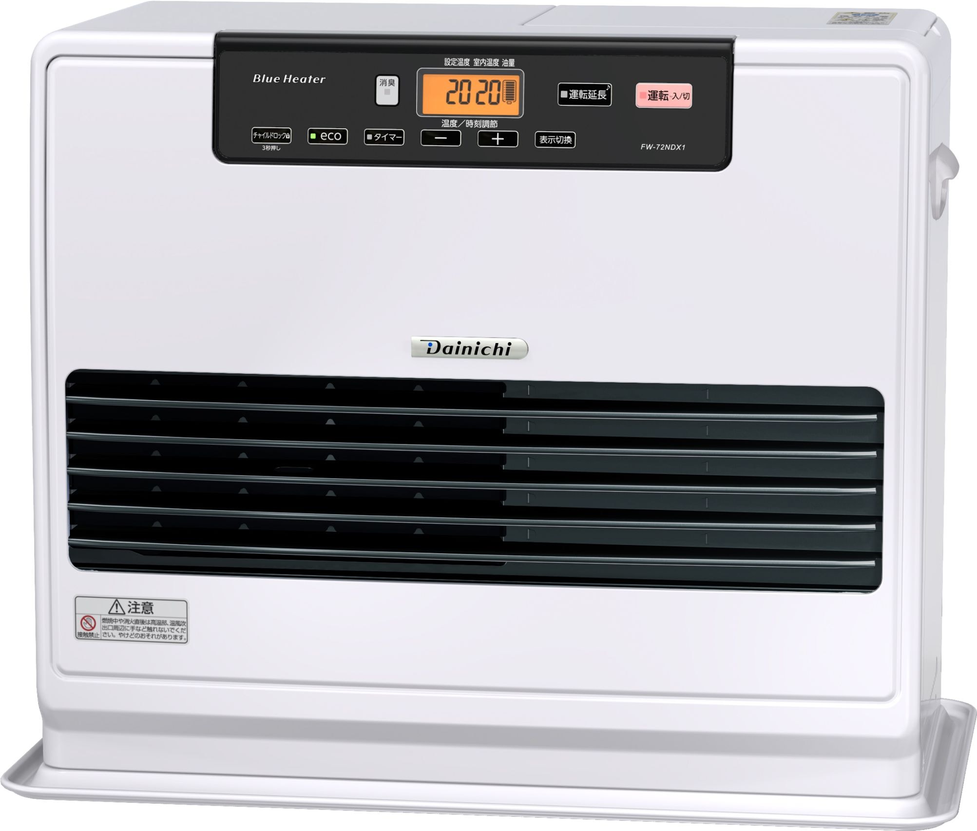 ■ダイニチ工業 DAINICHI　家庭用石油ファンヒーター［クールホワイト］FW-72NDX1-W