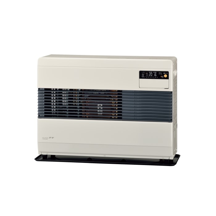 ■CORONA（コロナ）FF式温風ヒーター業務用タイプ［フロスティホワイト］FF-B110K-W