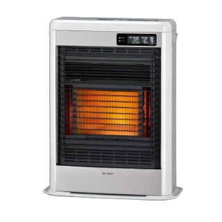 ■CORONA（コロナ） 寒冷地用大型ストーブ FF式輻射 スペースネオミニ［シャンパンホワイト］FF-SG5625M-W