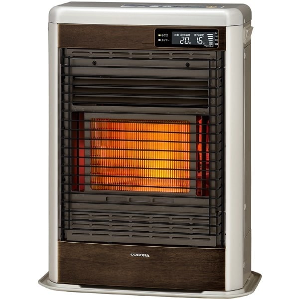 ■CORONA（コロナ） 寒冷地用大型ストーブ FF式輻射 スペースネオミニ［グランドブラウン］FF-SG5625M-TG