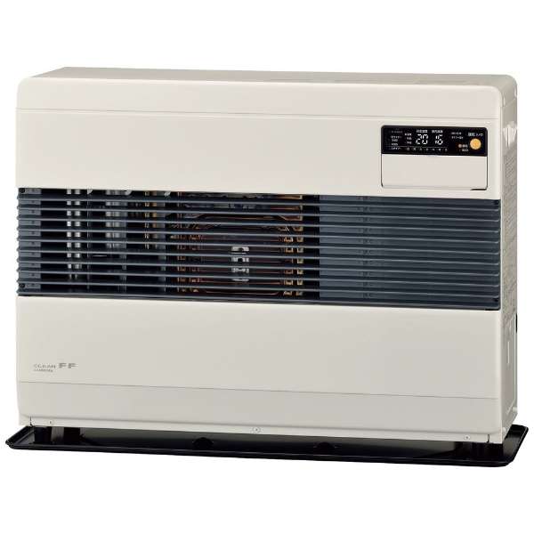 ■CORONA（コロナ）寒冷地用大型ストーブ FF温風シリーズ　ポット式［フロスティホワイト］FF-B74K-W