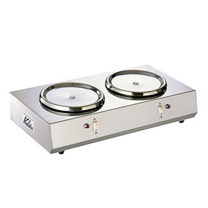 ■カリタ(Kalita) コーヒーウォーマー 2連ウォーマー (1.8Lデカンタ保温用) 66003