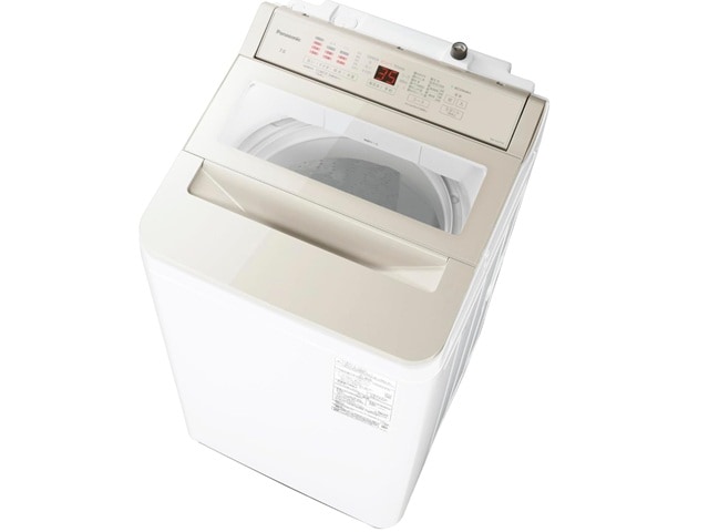 パナソニック 全自動洗濯機 7kg NA-FA7H5-C ナチュラルベージュ スゴ落ち泡洗浄 パワフル立体水流