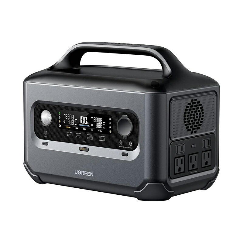 ●UGREEN ポータブル電源 PowerRoam600 (GS600) 15052