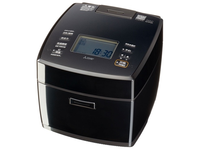 三菱電機 IHジャー炊飯器 5.5合炊き 備長炭 炭炊釜 NJ-VP10H-B [黒曜]