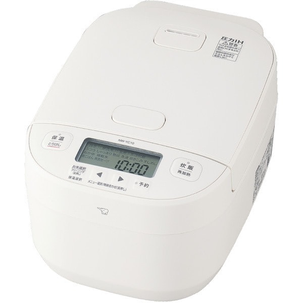 NW-YC10-WA ●象印 圧力IH炊飯ジャー 極め炊き 5.5合炊き [ホワイト] (NW-YC10)
