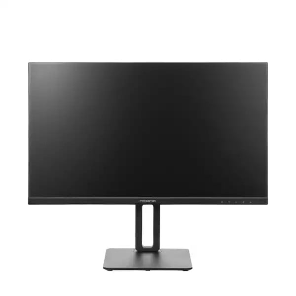 ■PRINCETON (プリンストン) モニター 27インチ フルHD ADSパネル USB Type-C HDMI DisplayPort 高さ調整 縦横回転 USBハブ ブルーライト軽減 スピーカー内蔵 ブラック PTFBLC-27S
