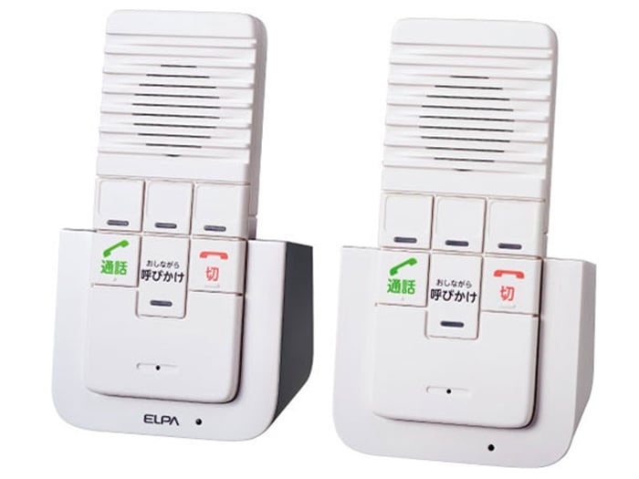 かんたんインターホン 屋内用 2台セット WIP-5150SET(1セット)