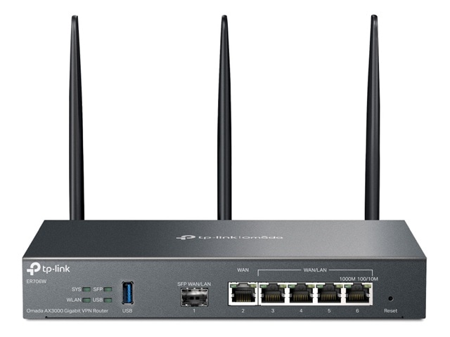コピーTP-Link ティーピーリンク Omada AX3000 ギガビットVPNルータ ER706W(EU)