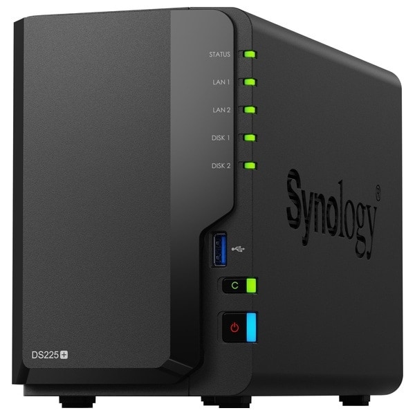 Synology/シノロジー ● DS225+ DiskStation DS225+ Intel 4コアCeleron J4125搭載2ベイNAS