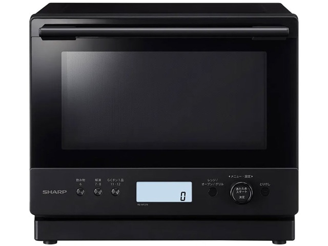 シャープ 過熱水蒸気オーブンレンジ 27L PLAINLY RE-WF276-B [ブラック]