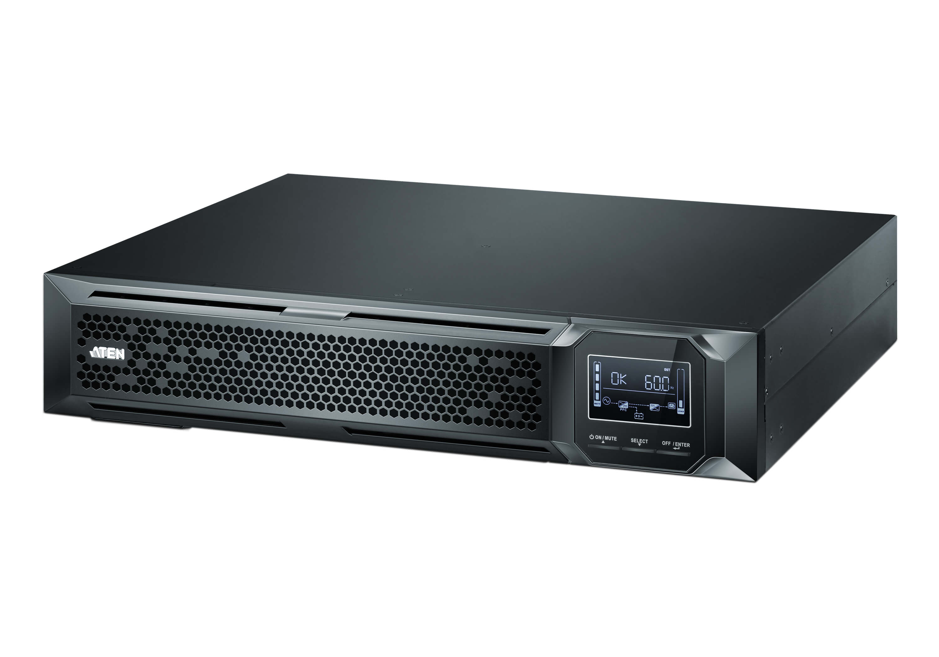 OL2000LV ●ATEN OL2000LV 常時インバータ給電方式UPS（無停電電源装置）2000VA