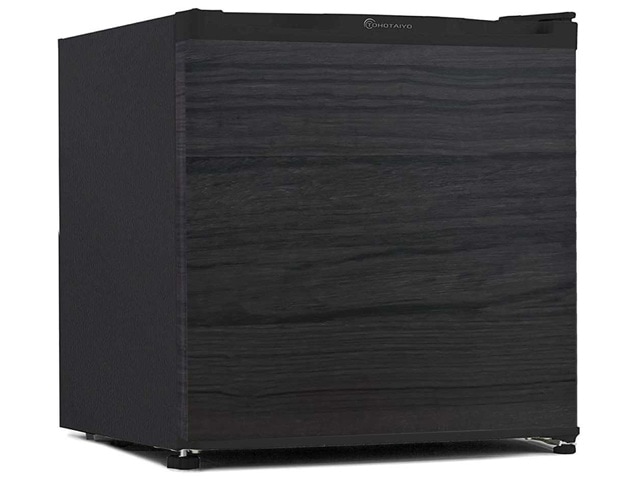 TOHOTAIYO ウィンコド　冷蔵庫 1ドア 46L 右開き/左開き付け替えタイプ 幅47cm TH-46L1-BW [ブラックウッド]