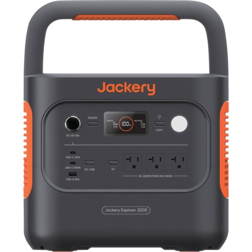 【東証上場の安心企業 / 正規品 】Jackery ポータブル電源 2000 New JE-2000D