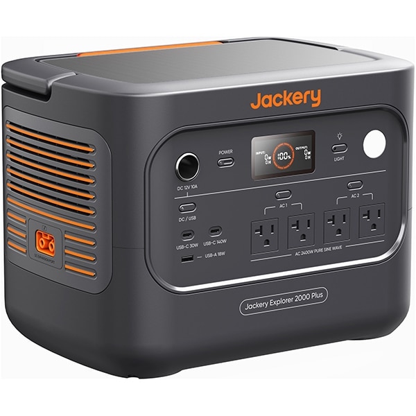 【東証上場の安心企業】Jackery/ジャクリ ポータブル電源 2000 Plus V2  JE-2000E 【送料無料!（北海道、沖縄・離島配送不可）】