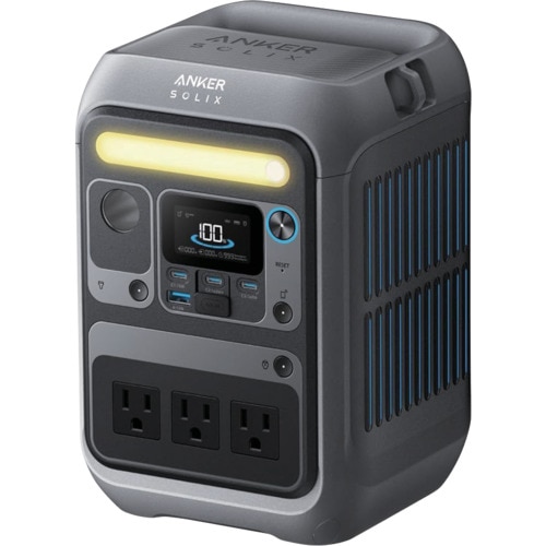 ●Anker アンカー Solix C300 Portable Power Station A17225Z1 [ダークグレー]