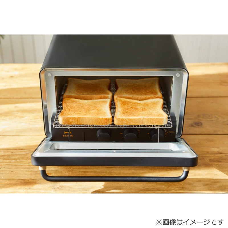 BRUNO/ブルーノ  BOE067-BK  ●スチーム＆ベイク トースター ブラック