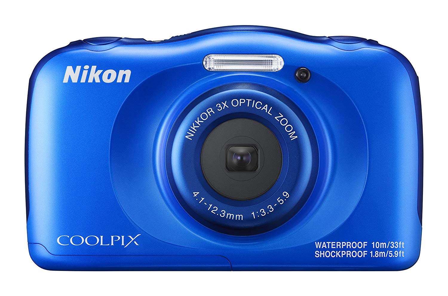 ニコン 防水デジタルカメラ  COOLPIX W100 [ブルー]（W100BL）