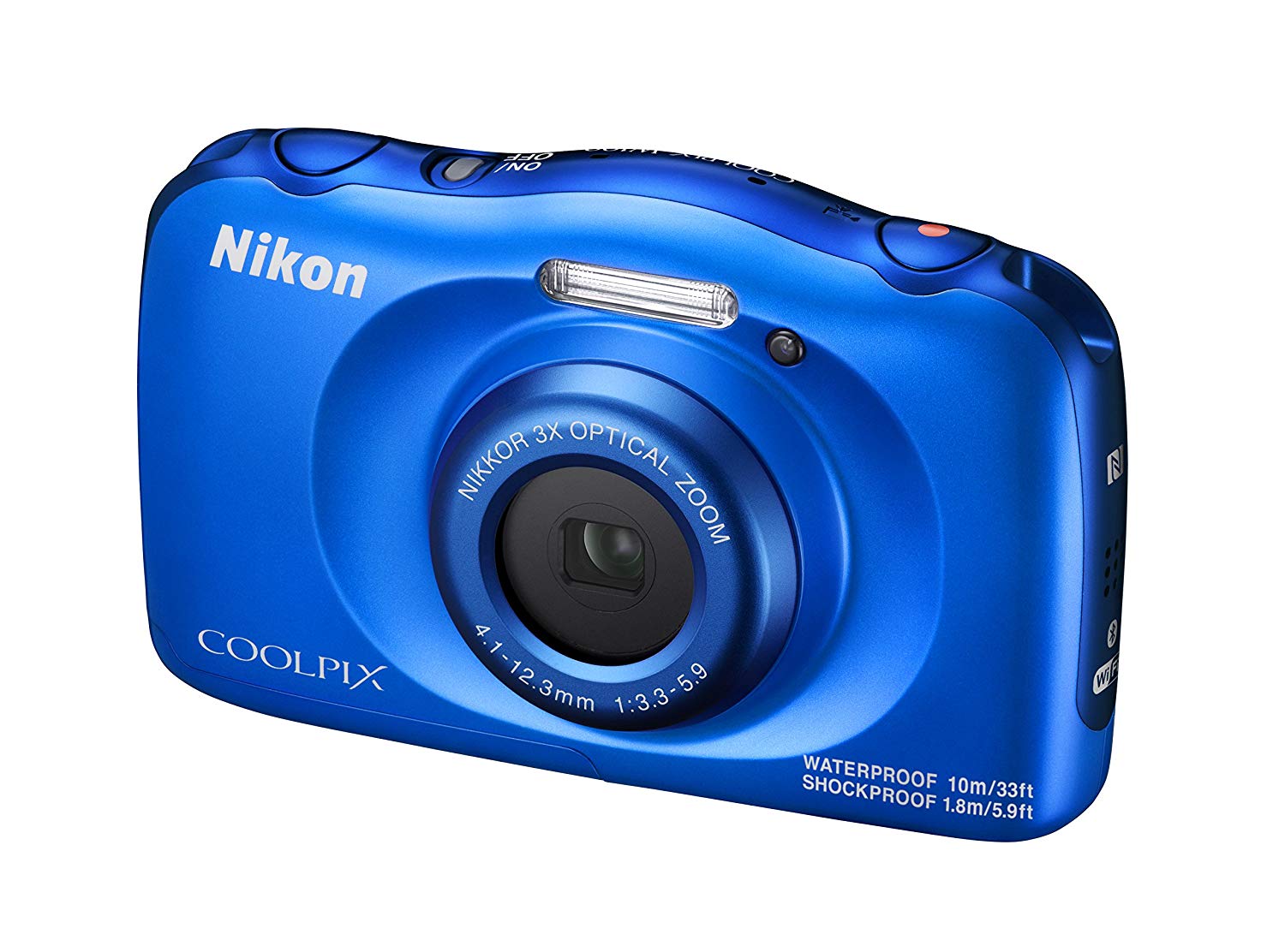 ニコン 防水デジタルカメラ  COOLPIX W100 [ブルー]（W100BL）