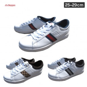 �������å� ���å� Kappa ��� ���ˡ����� �����奢�륷�塼�� �����ȥ����� ���饷�å� ���󥰥����� ������ KP BCU01 �ۥ磻�� �֥�å� �֥饦�� ��å� 25cm��28cm �ץ쥼���