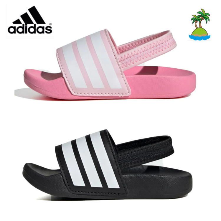 ǥ å ˥ ݡĥ ǥå ADILETTE ESTRAP I JR5331 JR5328  塼 ݥ Ҷ 襤 ä  ȥɥ ͷ ۥ磻 ֥å ԥ ͷ ˤλ λ 17cm 18cm 19cm 20cm 21cm 22cm