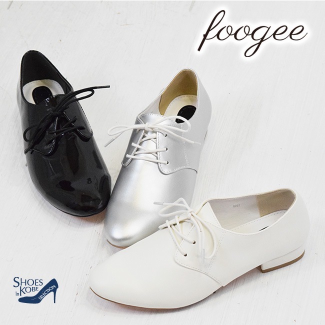 foogee カジュアルシューズ レースアップ レディース きれいめ 疲れ