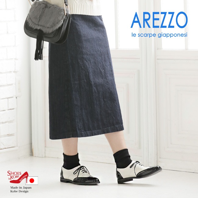 ��AREZZO�ʥ���åĥ��ˡۥ���ꥪ�󥦥��󥰥��åס����å����ե����ɥ��塼��[������][FOO-AR-7670]